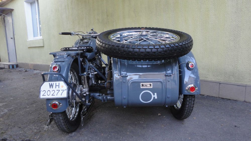 Мотоцикл М-72 1953 год.