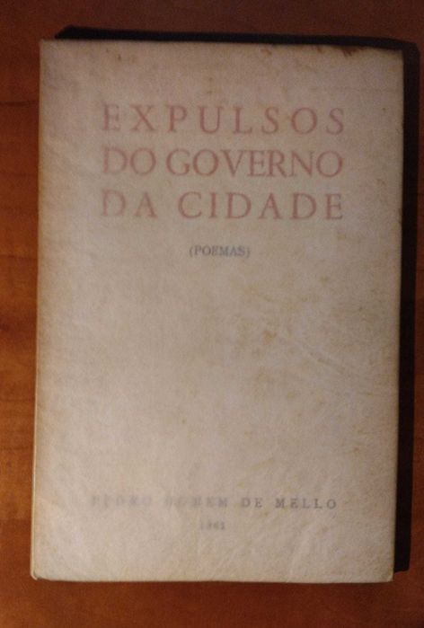 Livros de Pedro Homem de Mello - 1ªedição, autografados