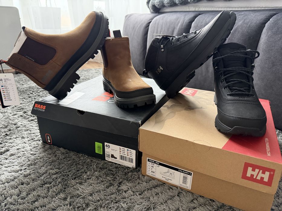 ботінки bass, hallyhansen 39,40р.