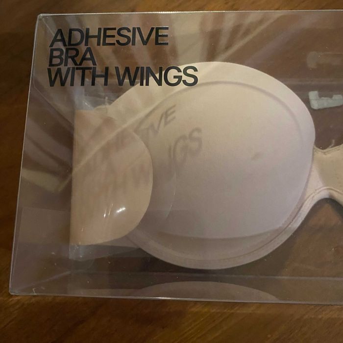 Biustonosz samoprzylepny H&M skrzydełka B nowy adhesive bra