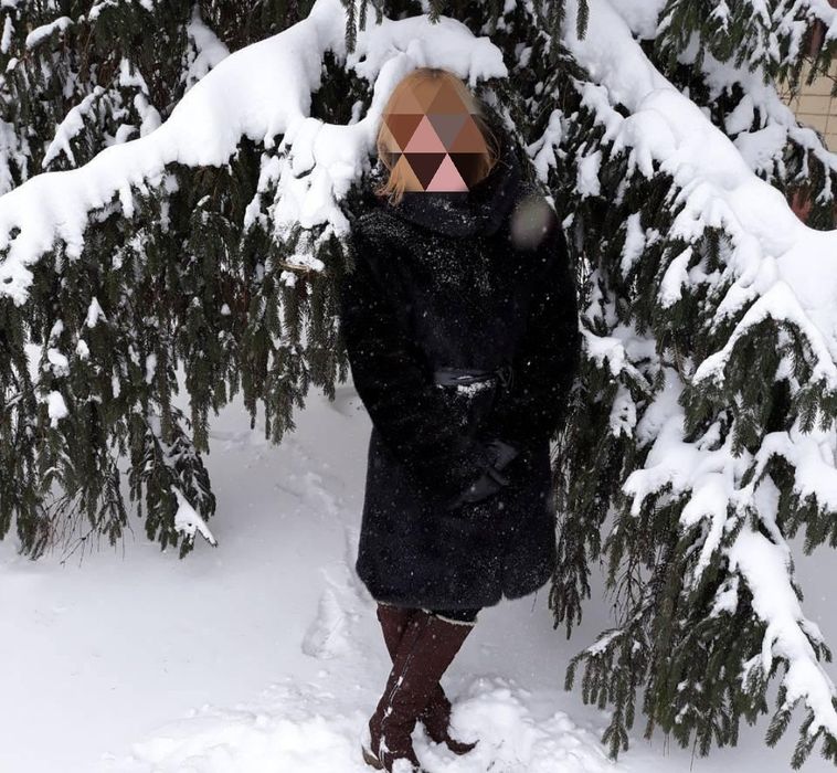 Шуба з еко хутра