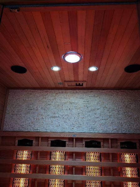 Sauna Infrared Bergen promienniki kwarcowe 3 os. spa sauny podczerwień