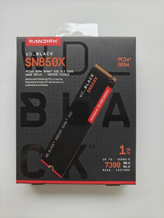 Нові! SSD m.2 2230 WD SN850X 1TB WD SN740 2TB (для steam deck, rog ally)