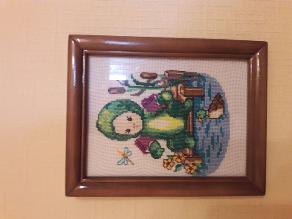 Картинка вишита хрестиком