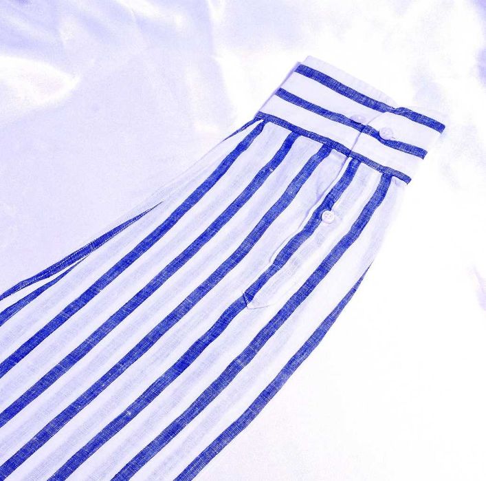 Massimo Dutti lniana koszula S sycylijski dandy żigolo samiec alfa th