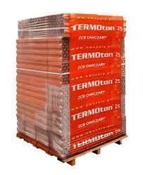 Pustak ceramiczny Termoton 25 cm P+W S szlifowany , nie dryfix