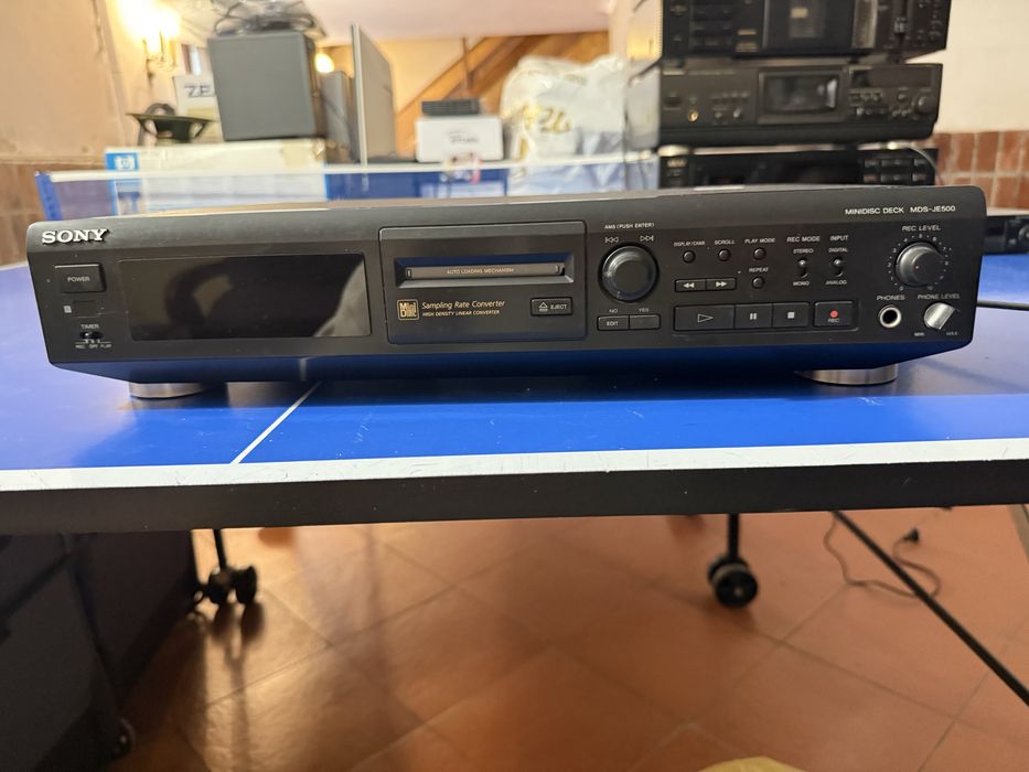 Sony minidisc deck MDS-JE500