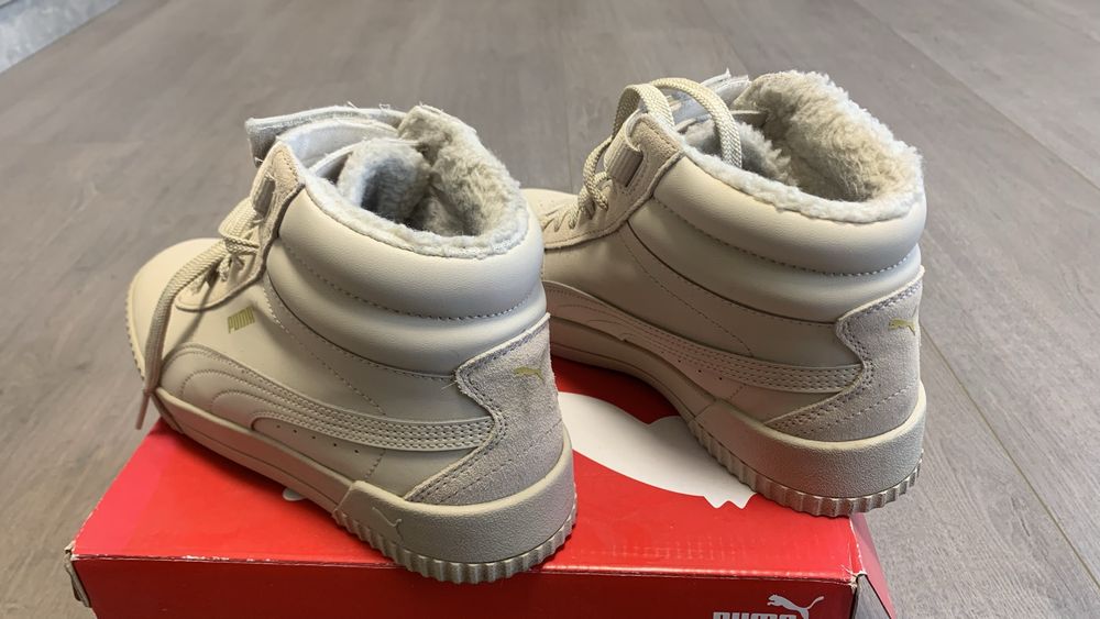 Жіночі теплі кросівки Puma Mid WTR fur