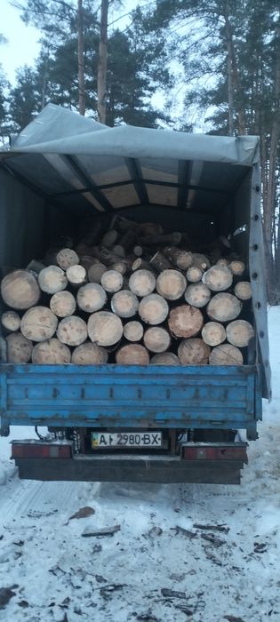 Рубані сухі соснові дрова