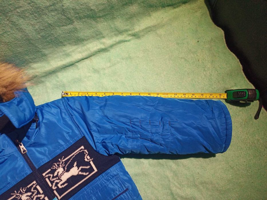 Зимова куртка комбінезон  5-6 р