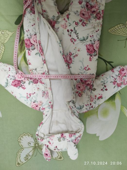 Теплый комбинезон на девочку