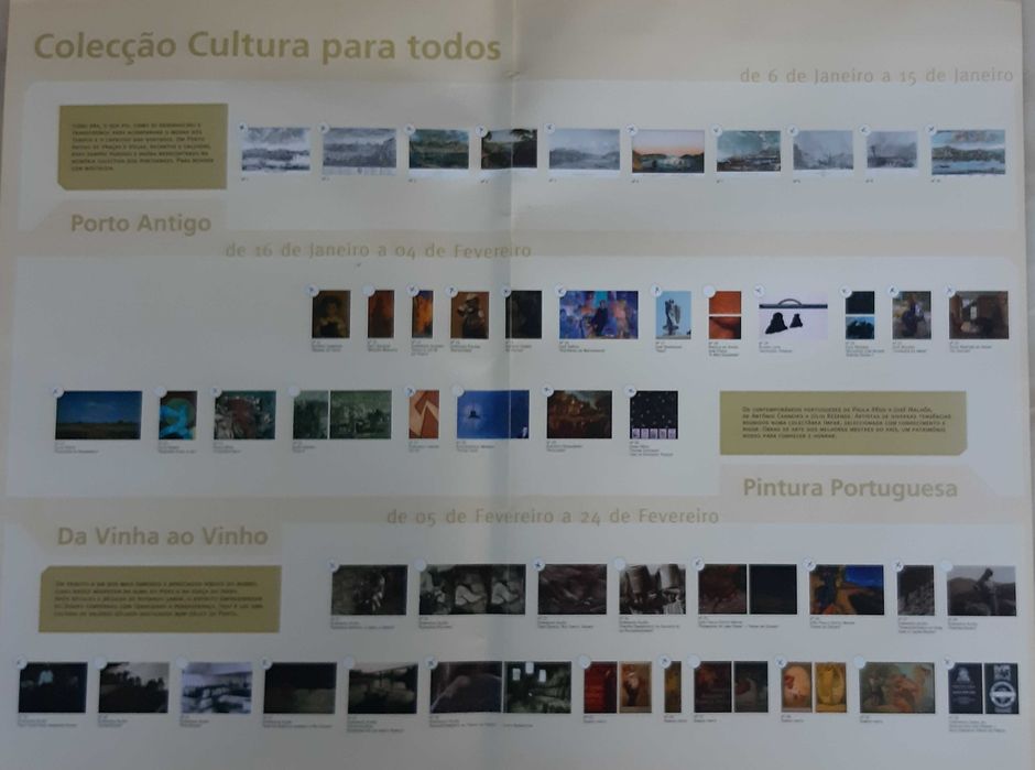 Mais de 30 gravuras -  colecçáo Cultura para todos JN