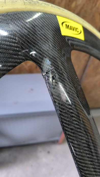 Reparação de quadros de fibra de carbono