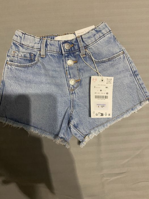 Нові шорти ZARA, 98, оригінал