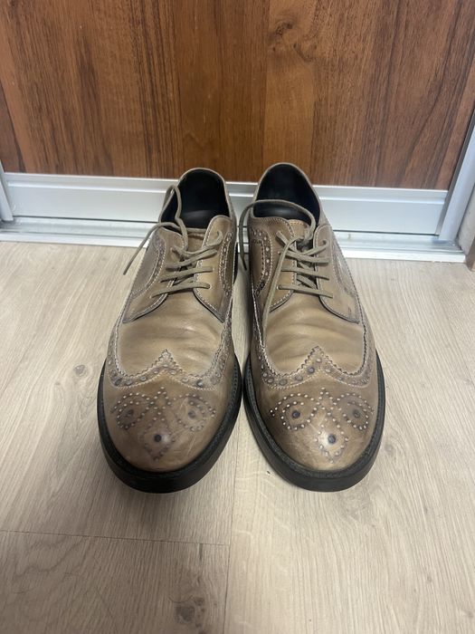 Шкіряні оксфорди (туфлі) TOD’S