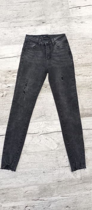 Spodnie skinny czarne S