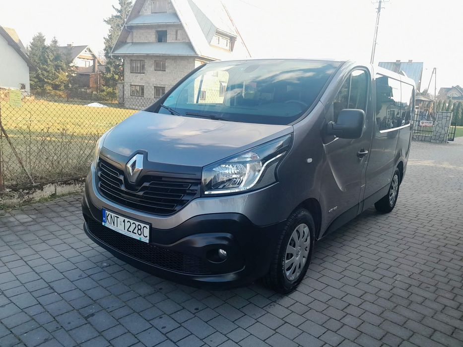Renault Trafic 8-osobowy, 1.6 dci, EURO6, 145 KM, przebieg:157 tys. km, zar. w Polsce