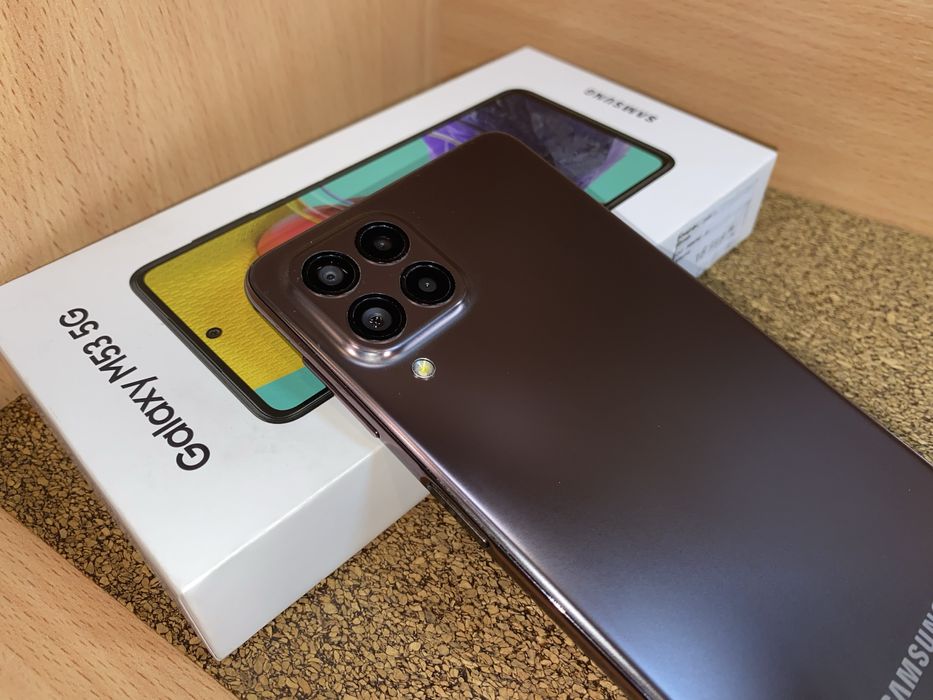 Два SAMSUNG M-серії 6/128Gb. Б/У м32 та new М53 з гарантією+страхівка