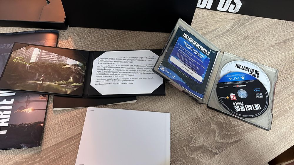The Last Of US Parte 2 Collectors Edition ps4