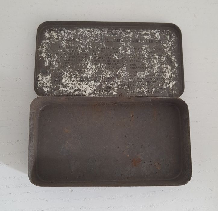Coleção de latas vintage