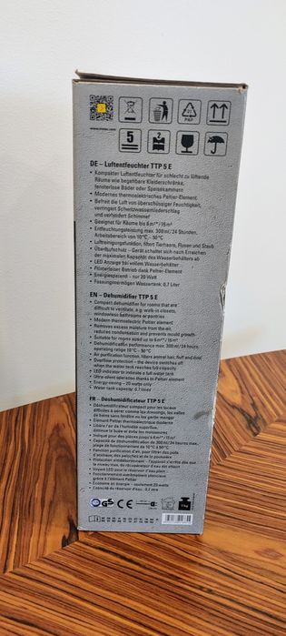 Desumidificador Trotec TTP 5 E