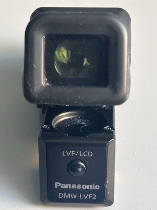 Panasonic DMC LX7 com DMW LVF2 e vários acessórios