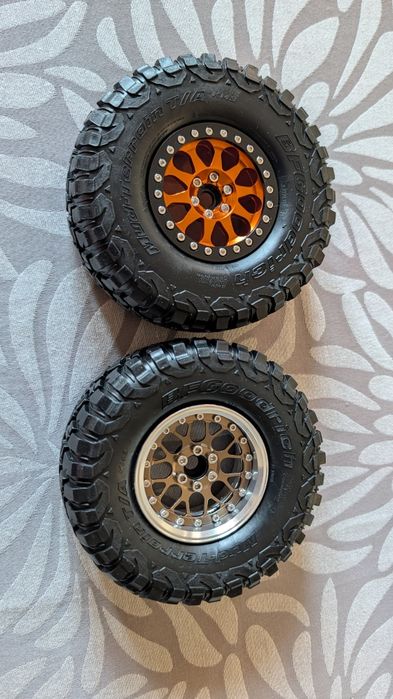 Jantes 2,2" beadlock em metal