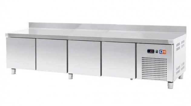 Bancada Refrigerada 4 Portas- Modelo Baixo - NOVA