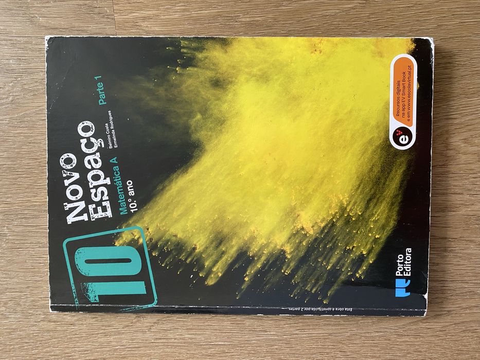 Manuais Matemática A 10°ano “Novo Espaço”