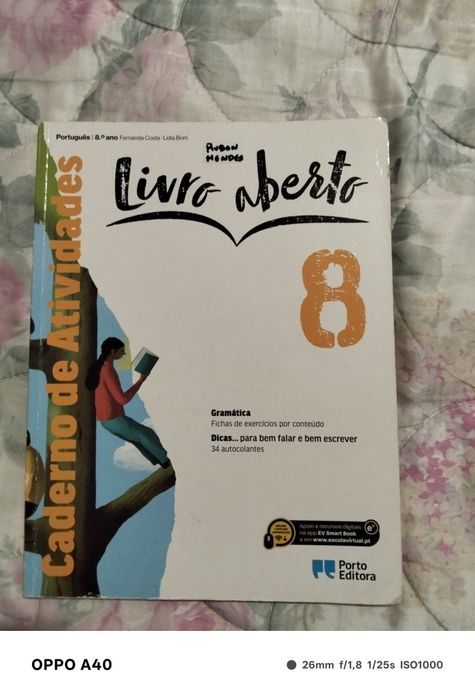 Cadernos de atividades 8 ano