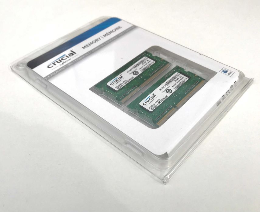 NOWA Pamięć RAM 4GB 2X2GB Crucial DDR3 1066 SODIMM kompatybilna z MAC