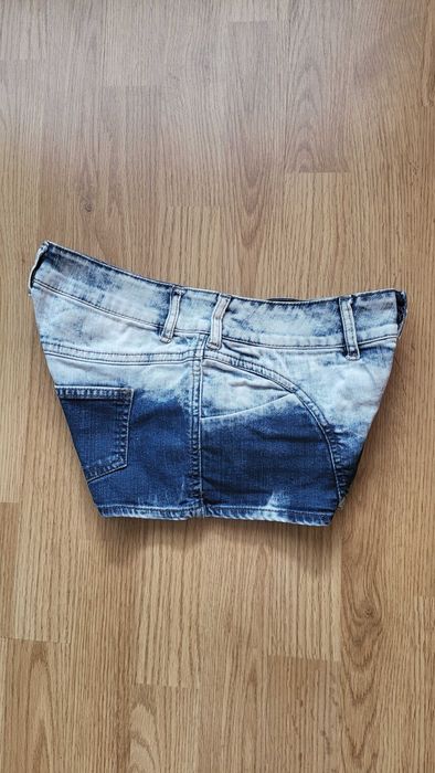 Spodenki Jeans OVS GrenGeneration streetwear Rap y2k drill drip retro swag mini sport three stripes