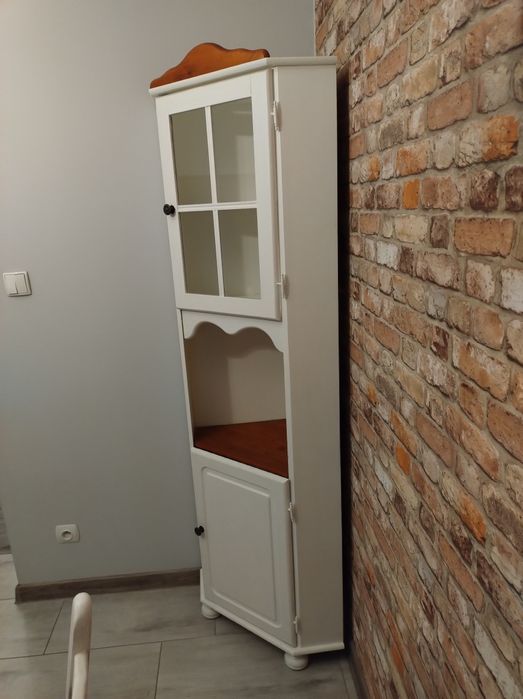 Witryna drewniana sosnowa