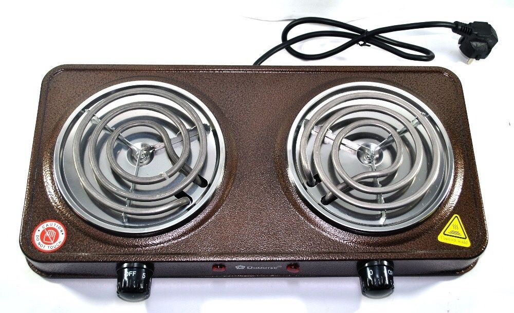 Новая Электроплита электрическая настольная печь /плита Domotec 2000Вт