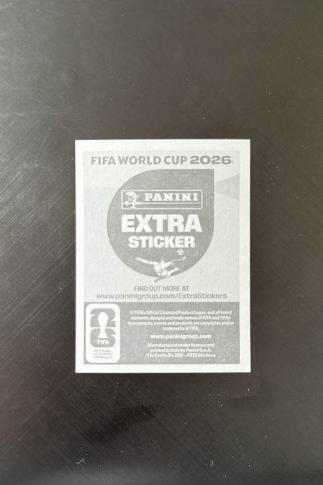 Mbappé Gold Extra Sticker