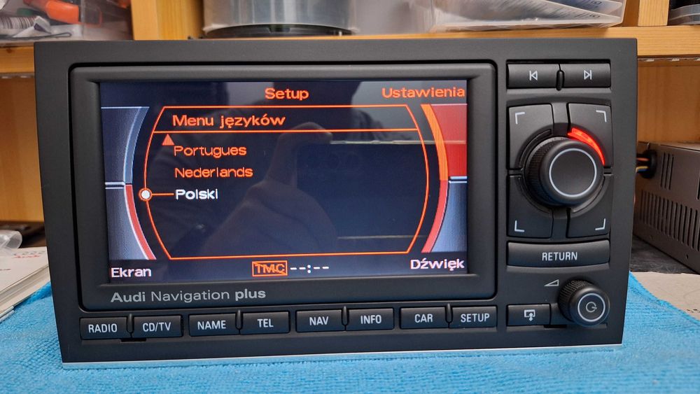 Audi Navigation A4 B6 B7 Seat EXEO Radio RNS-E GPS,SD, FILM, GW 6 mies