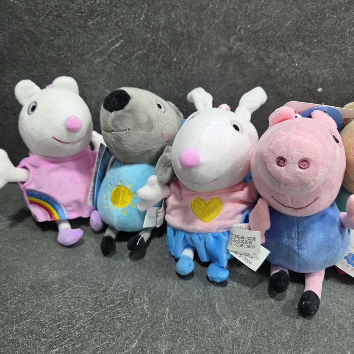 Свинка Пеппа, м'які іграшки герої мультика  Свинка Пеппа, Джордж