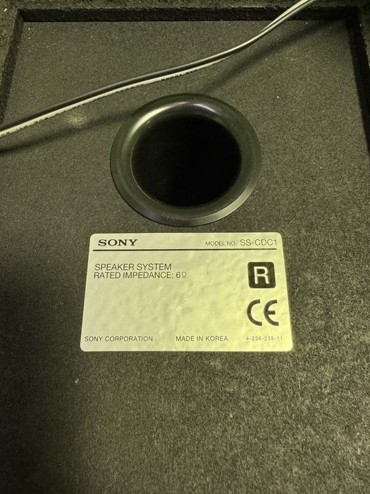 Coluna de som Sony.