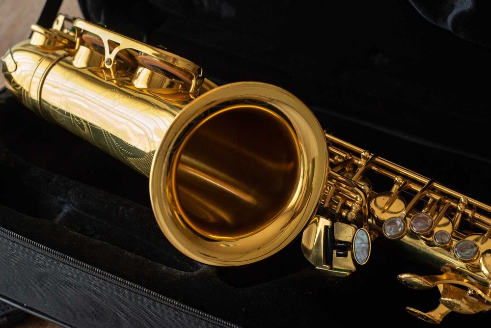 saxofone alto Wisemann das 350 em muito bom estado