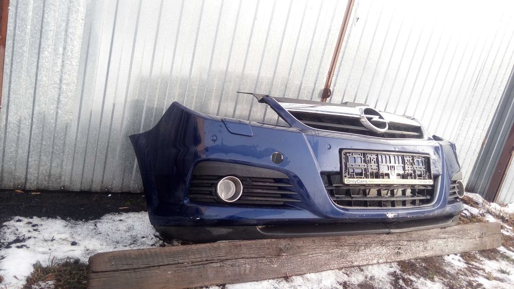 Opel Vectra C LIFT Zderzak Przód z grillem czujniki PDC spryski Z21B