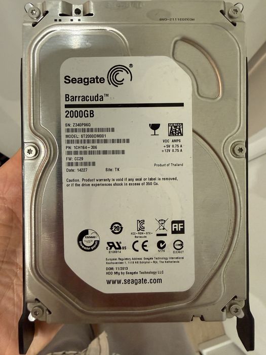 Dysk HDD seagate 2TB 2000GB