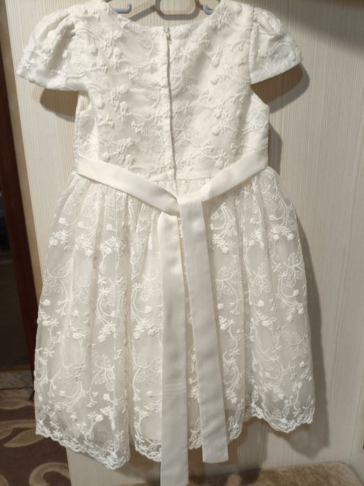 Сукня дитяча святкова, біла сукня мереживо
