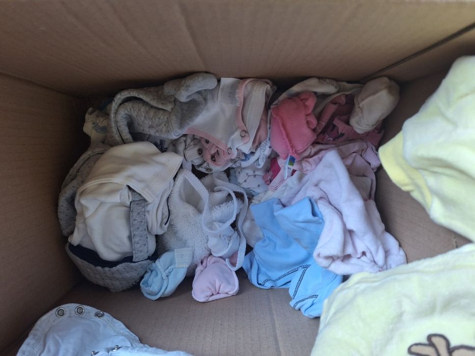 Paka ubranek dla dziewczynek 54-68