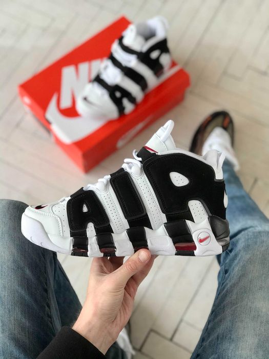 !SALE! Nike Air More Uptempo White Black 36 37 38 39 40 41 42 43 44 45