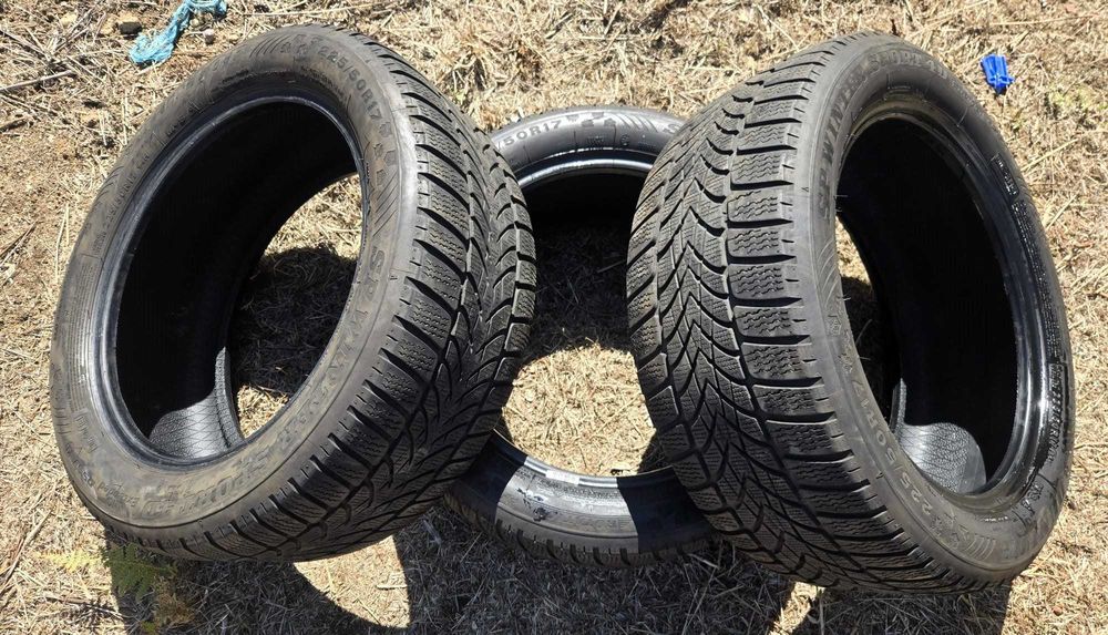 4 pneus dunlop run flat 225/50R17