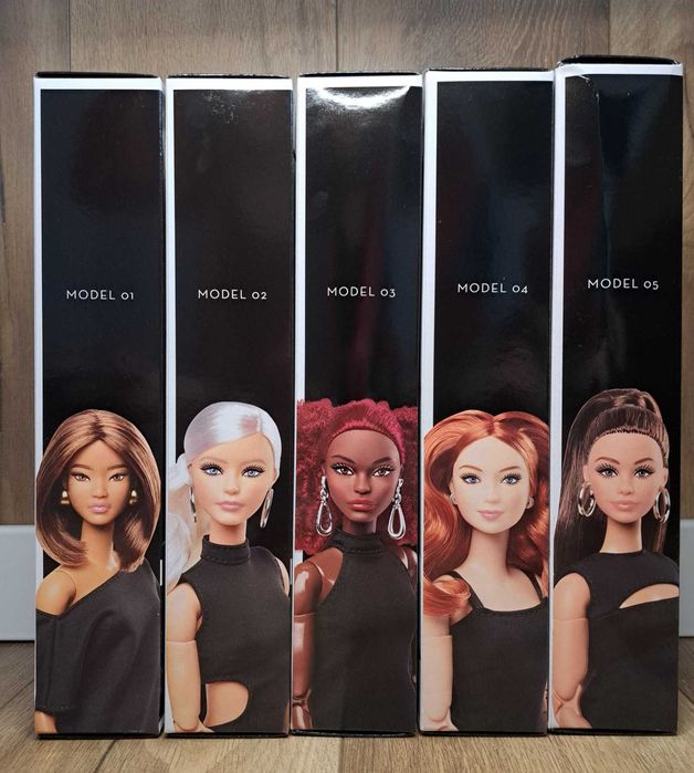 Barbie Basics 2025 15th anniversary - original Karl, petite Kayla-Lea