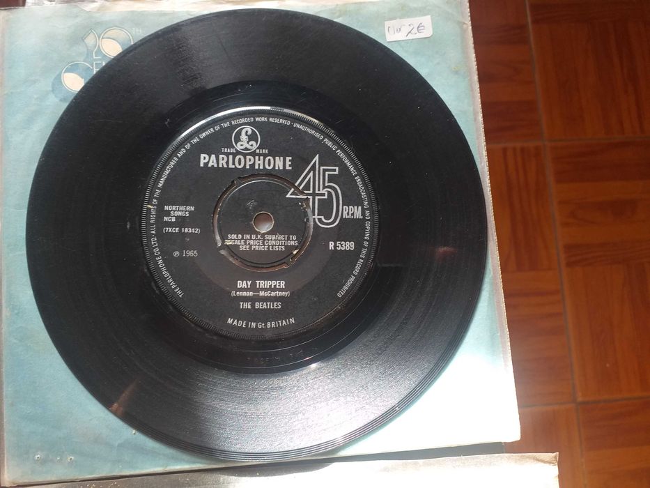 Singles Beatles originais UK