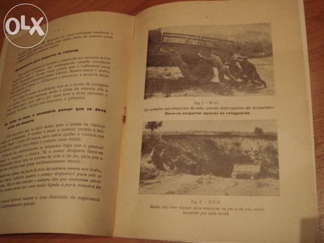 Livro 1962 conduçao atraves de todo o terreno direcçao da arma infanta