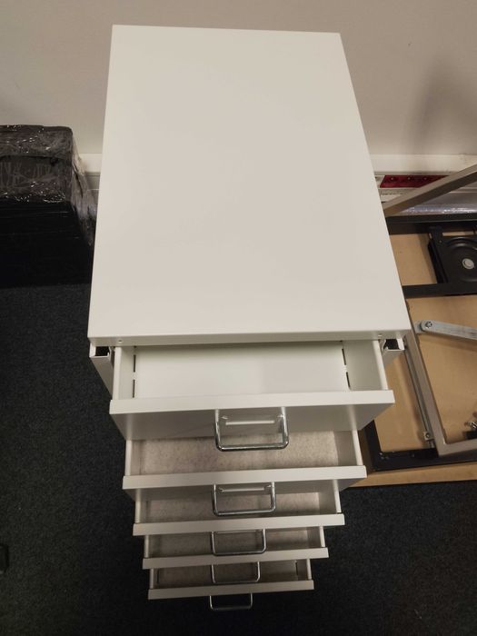 Szafka pod biurko, biała