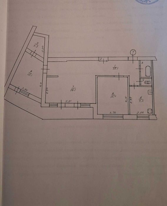 Продам 3х кімнатну квартиру з електроопаленням 3/9  Черемушки , ЦНАП, Каскад